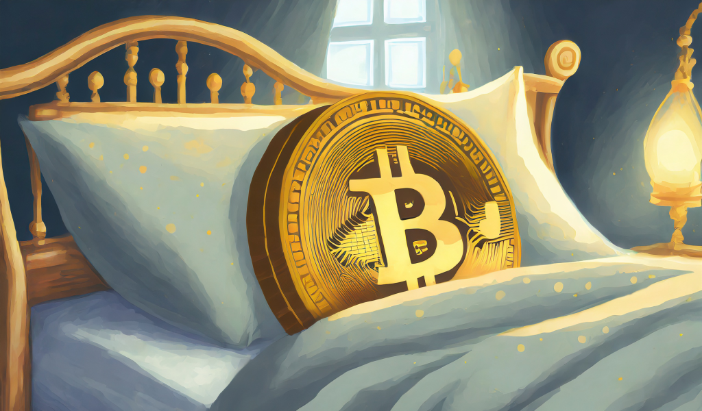 Firefly A Bitcoin Coin In Bed Sleeping 28232