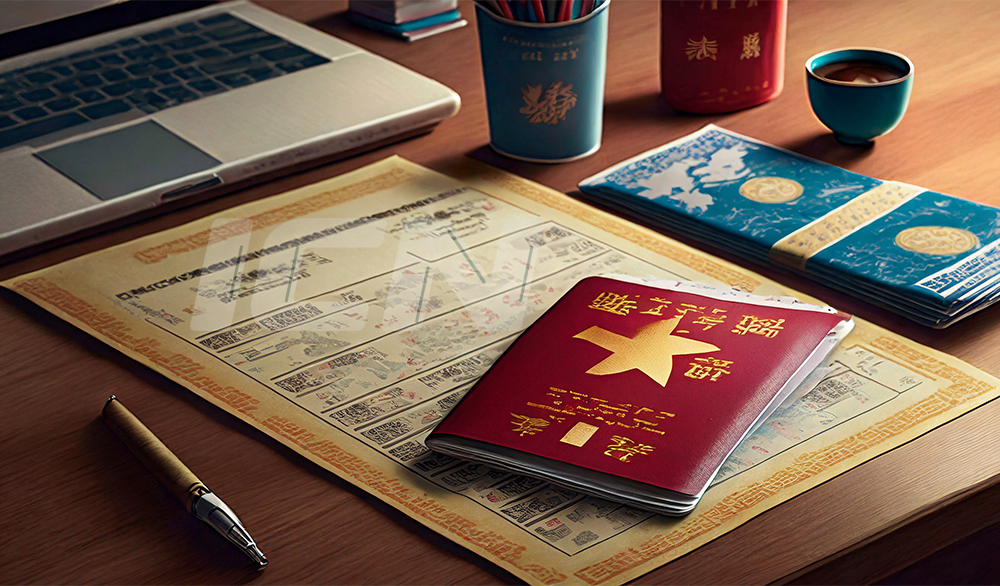Firefly A Confidential Chinese Document With Flight Tickets And Passport On The Desk 88156