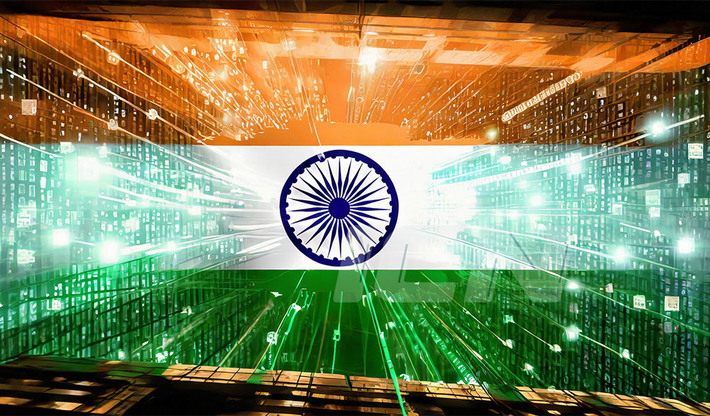 Firefly Digital Currency Transactions In The Bank System, Indian Flag 37589