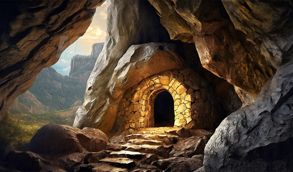 Firefly A Secret Stone Hideout In A Mountain Of Rocks, Dark Inside 40604