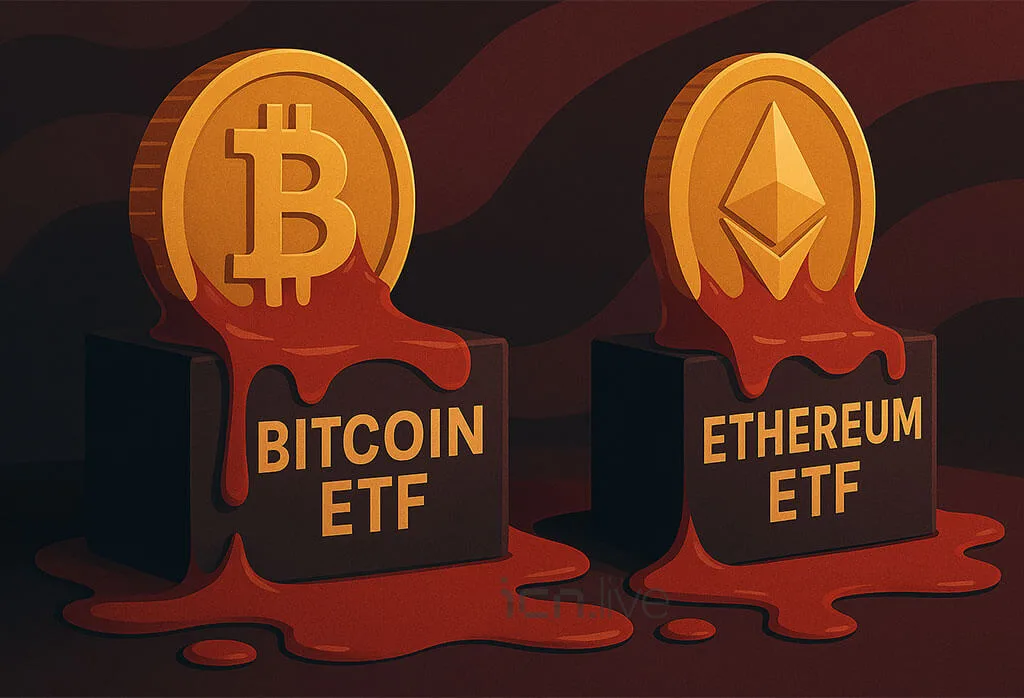 Bitcoin and Ether ETFs have bled nearly $2 billion