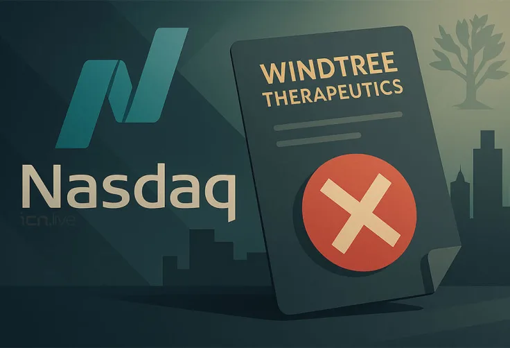 Nasdaq delists Windtree Therapeutics