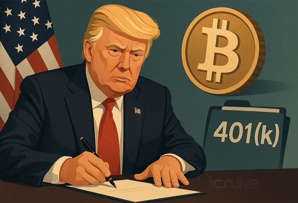 Trump executive order crypto 401(k)