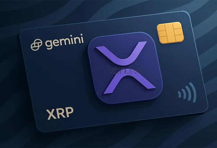 XRP credit card by Gemini