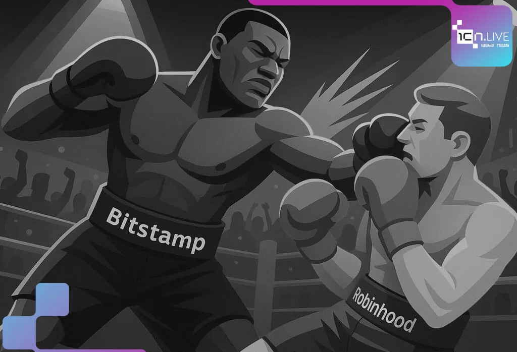 Bitstamp's trading volume surpassed Robinhood