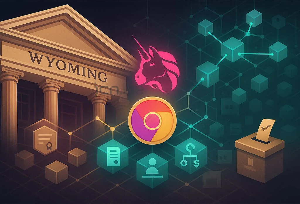 Uniswap community vote on Wyoming