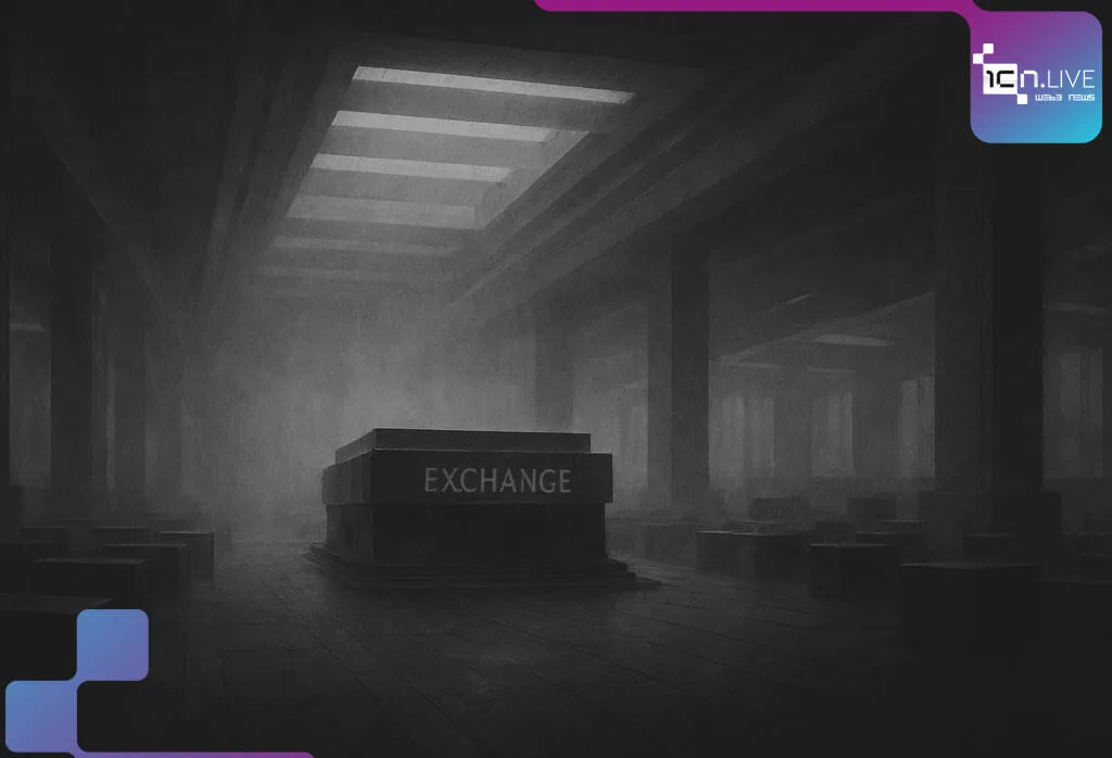 Crypto exchange volume at the lowest level