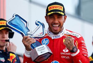 Lewis Hamilton and Ferrari with a Barcelona win