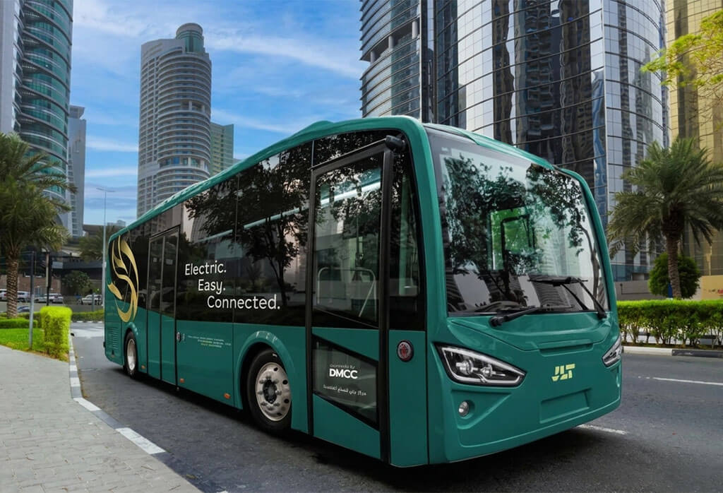 JLT Link electric bus service