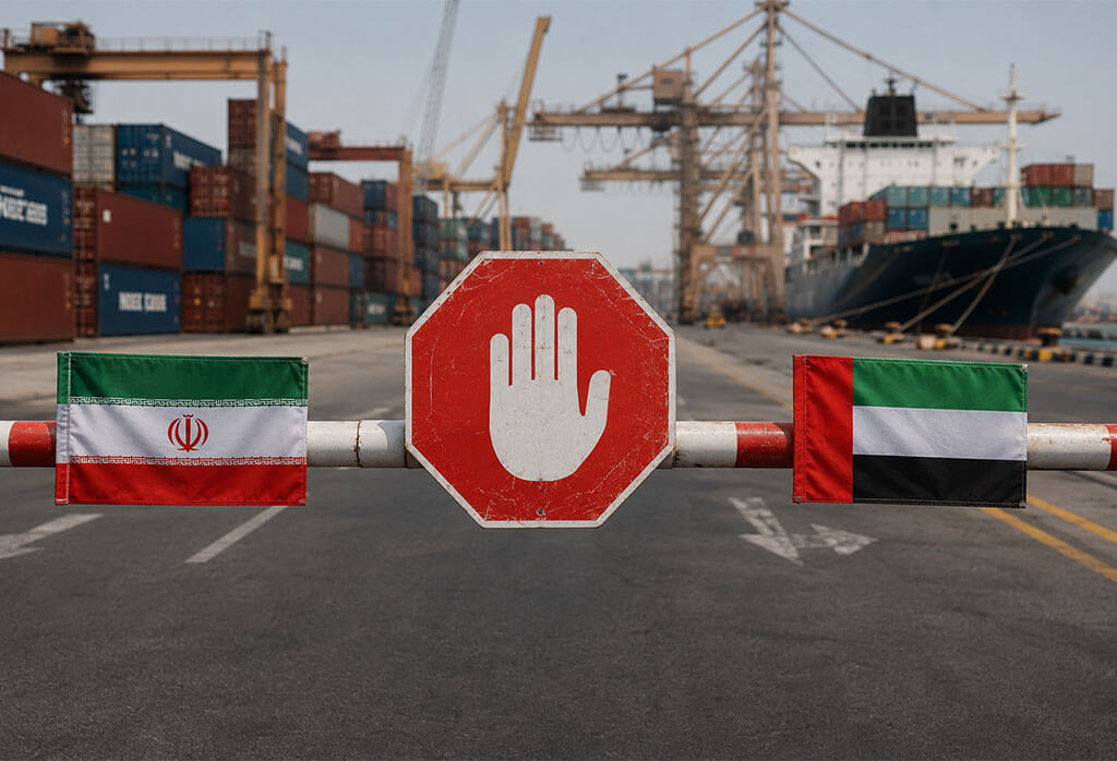 Iran trade suspension in the UAE