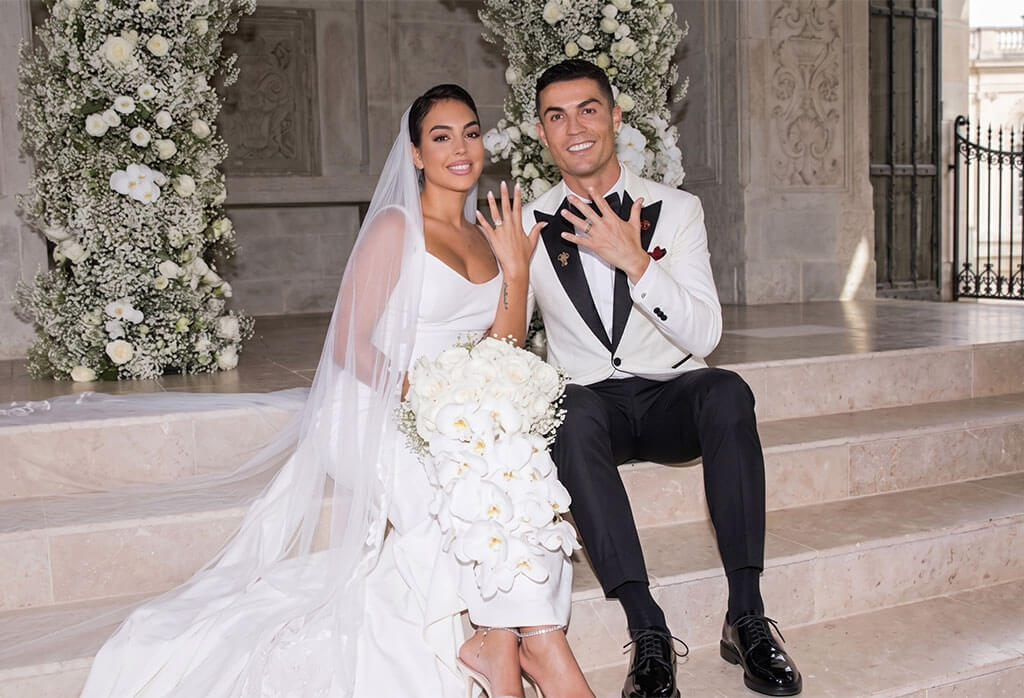 Ronaldo and Georgina wedding